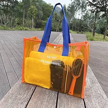 Amazon | [BACISEN] プールバッグ 大人 ビーチバッグ 大容量